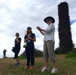 Lynx interpreting at Sculpture on the Gulf, February 2017